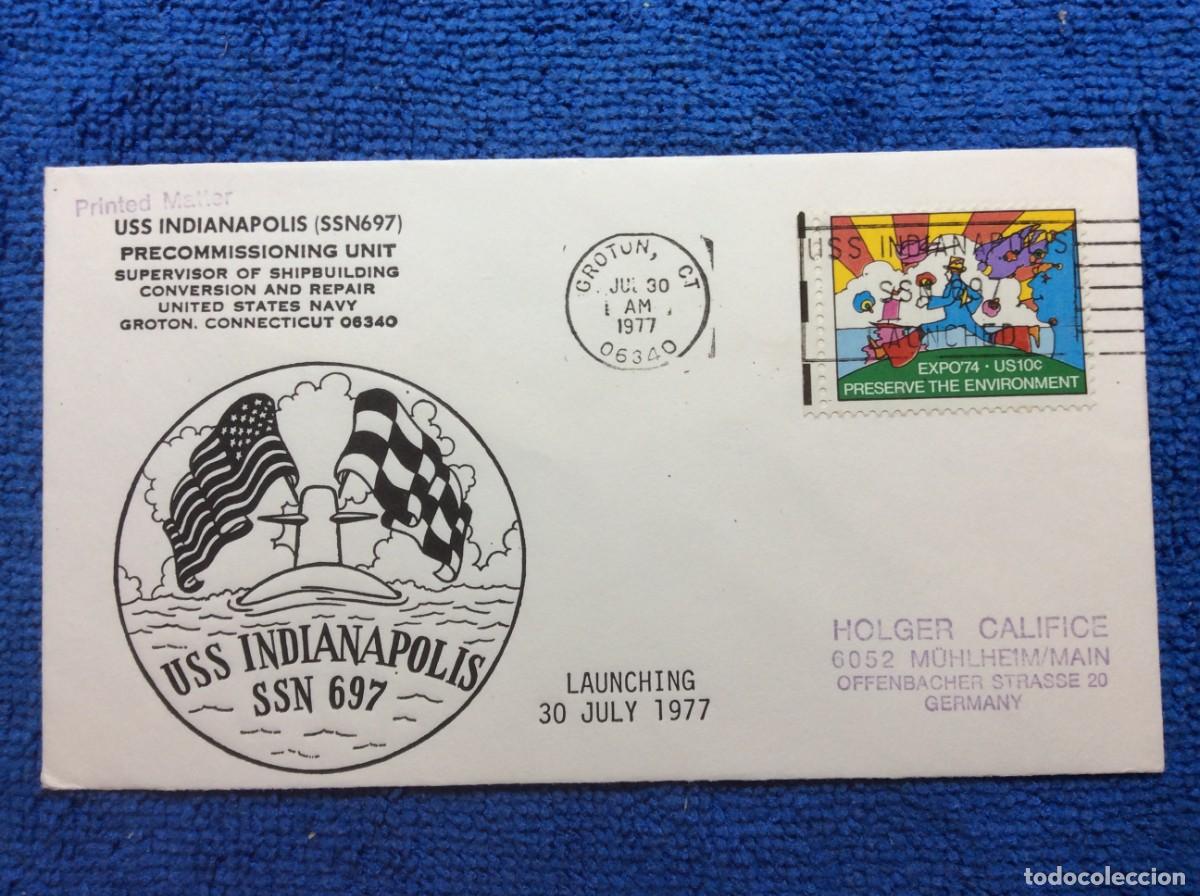 Sellos: ESTADOS UNIDOS. 1977 CARTA CIRCULADA (1DDB71)