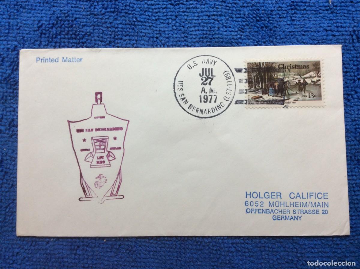 Sellos: ESTADOS UNIDOS. 1977 CARTA CIRCULADA (1DDB72)