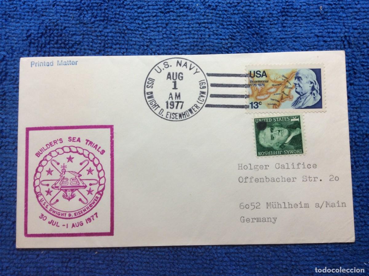 Sellos: ESTADOS UNIDOS. 1977 CARTA CIRCULADA (1DDB73)
