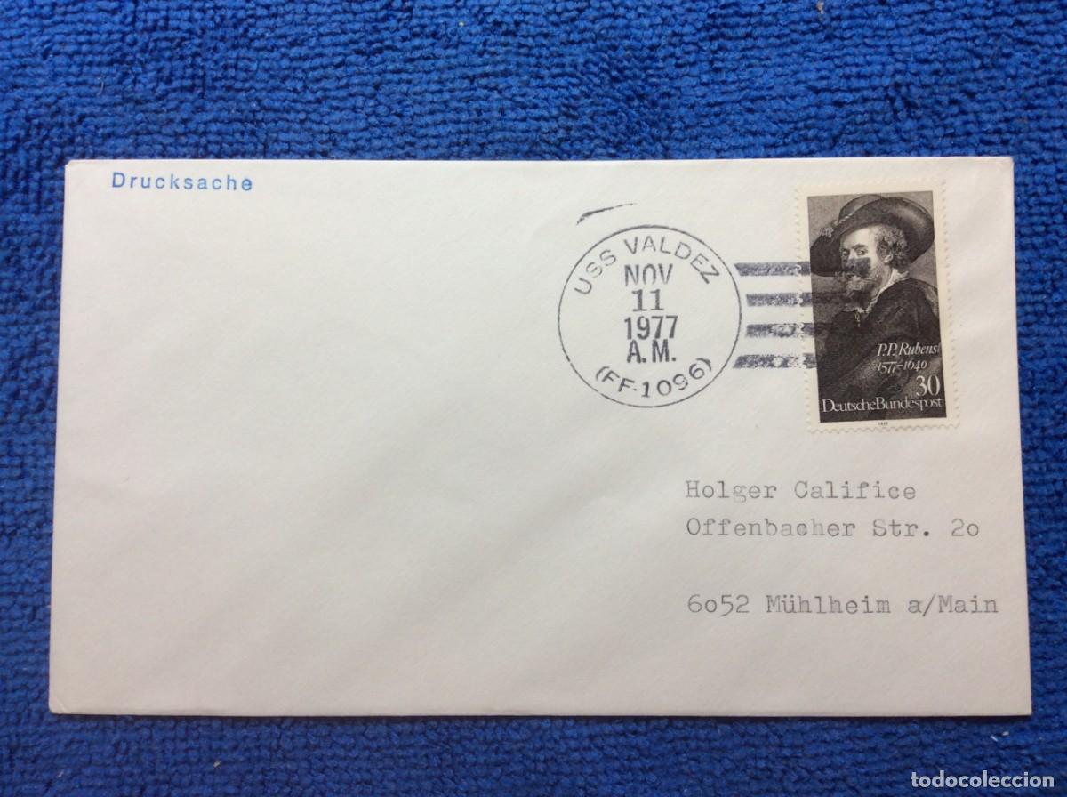 Sellos: ESTADOS UNIDOS. 1977 CARTA CIRCULADA (1DDB74)