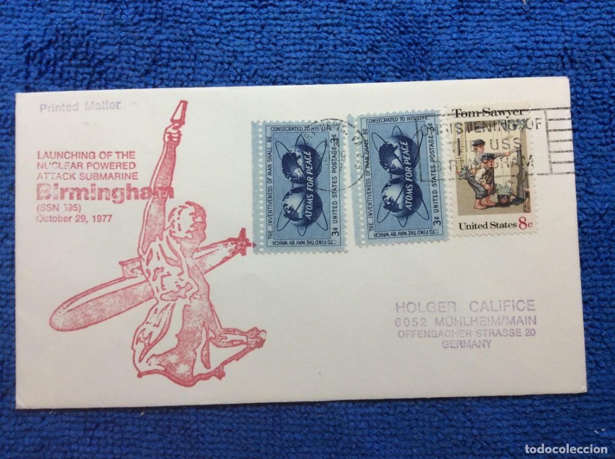 Sellos: ESTADOS UNIDOS. 1977 CARTA CIRCULADA (1DDB75)