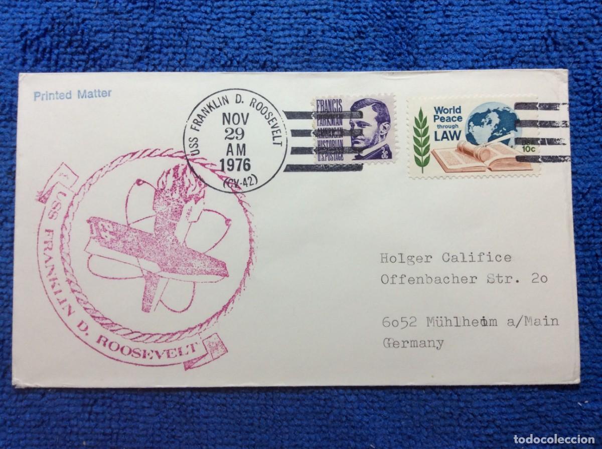 Sellos: ESTADOS UNIDOS. 1976 CARTA CIRCULADA (1DDB76)