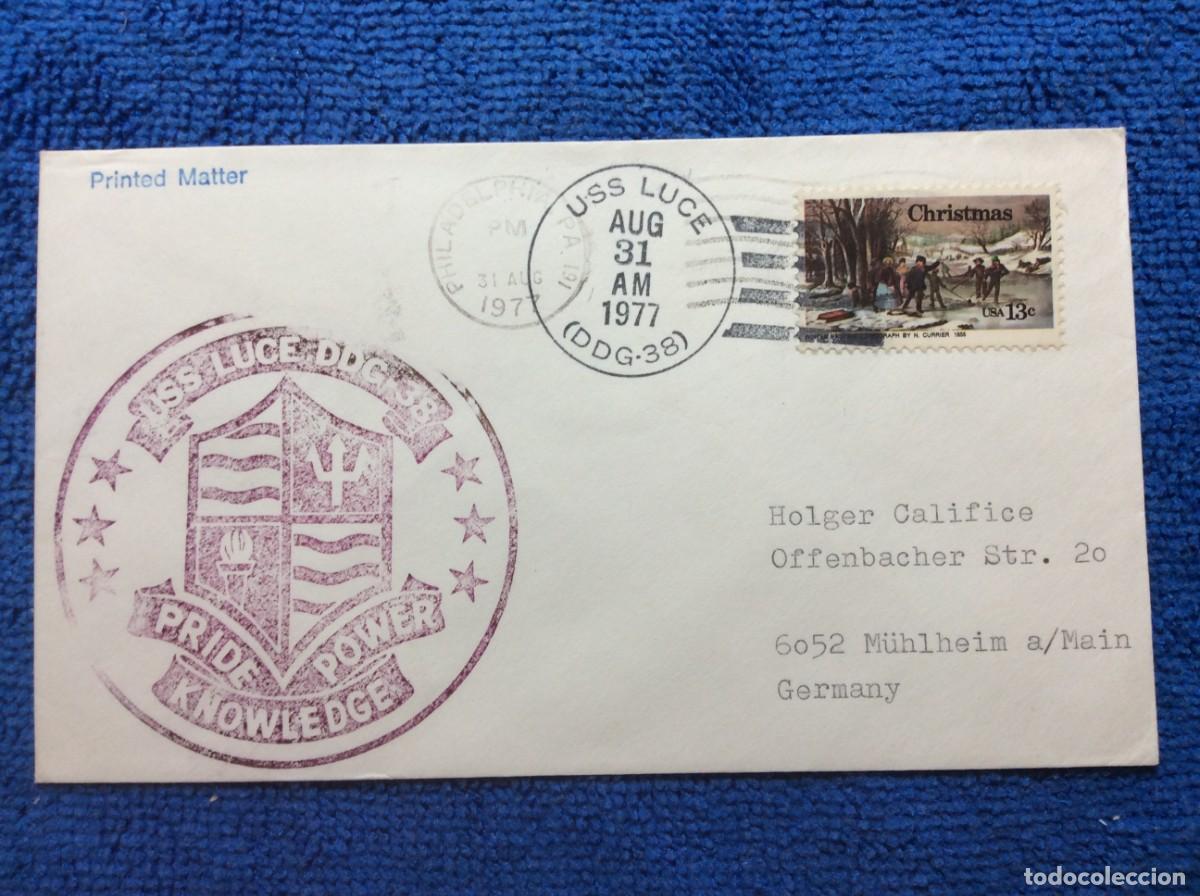 Sellos: ESTADOS UNIDOS. 1977 CARTA CIRCULADA (1DDB79)