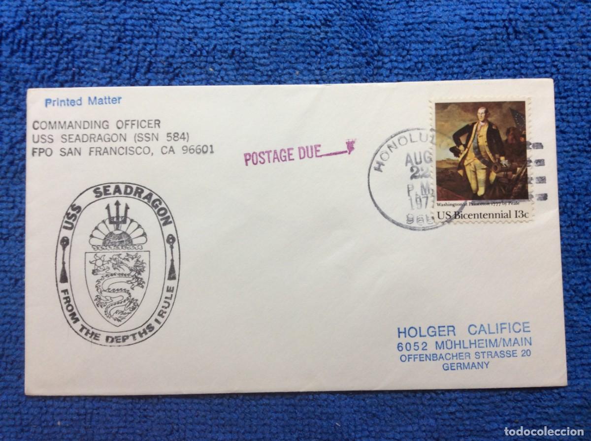 Sellos: ESTADOS UNIDOS. 1977 CARTA CIRCULADA (1DDB82)
