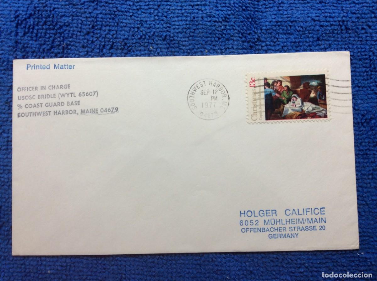 Sellos: ESTADOS UNIDOS. 1977 CARTA CIRCULADA (1DDB83)