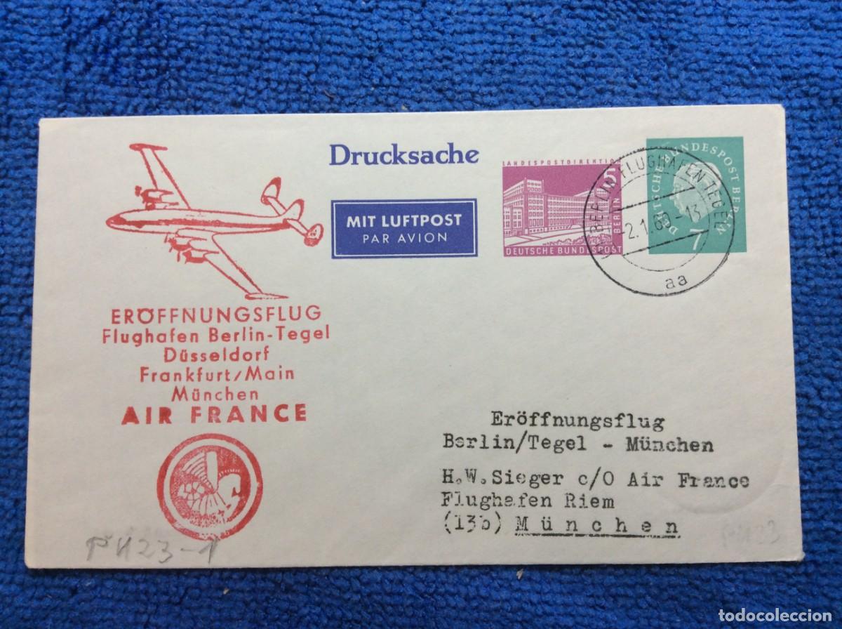 Sellos: ALEMANIA (BERL&Iacute;N). 1960 ENTERO POSTAL CIRCULADO (1DDI83)