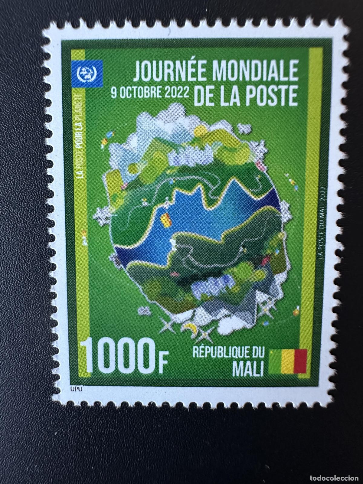 Sellos: Mali de mayo 2022? D&iacute;a Mundial del Correo | UPU Uni&oacute;n Postal Edici&oacute;n conjunta