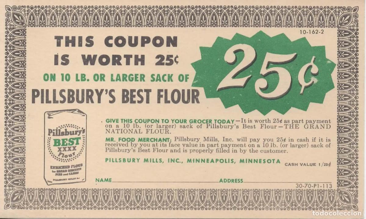 Sellos: ESTADOS UNIDOS USA ENTERO POSTAL HARINA FLOUR COMIDA FOOD