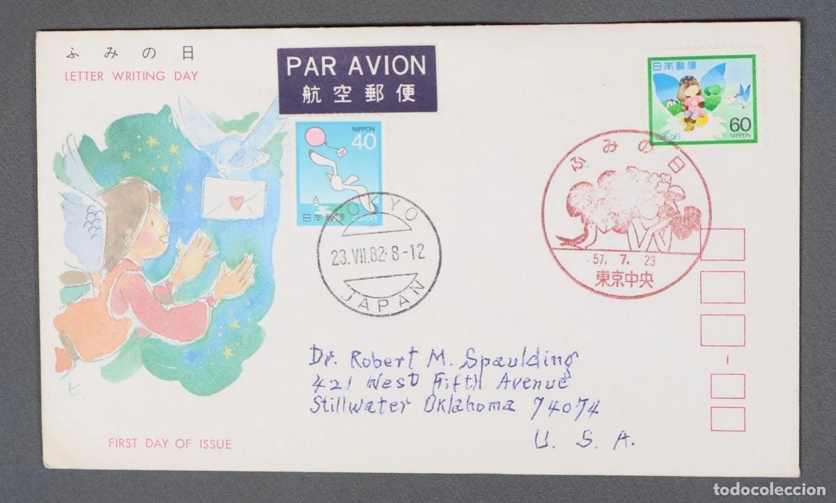 Sellos: JAPON TOKYO 1982 LETTER WRITING DAY