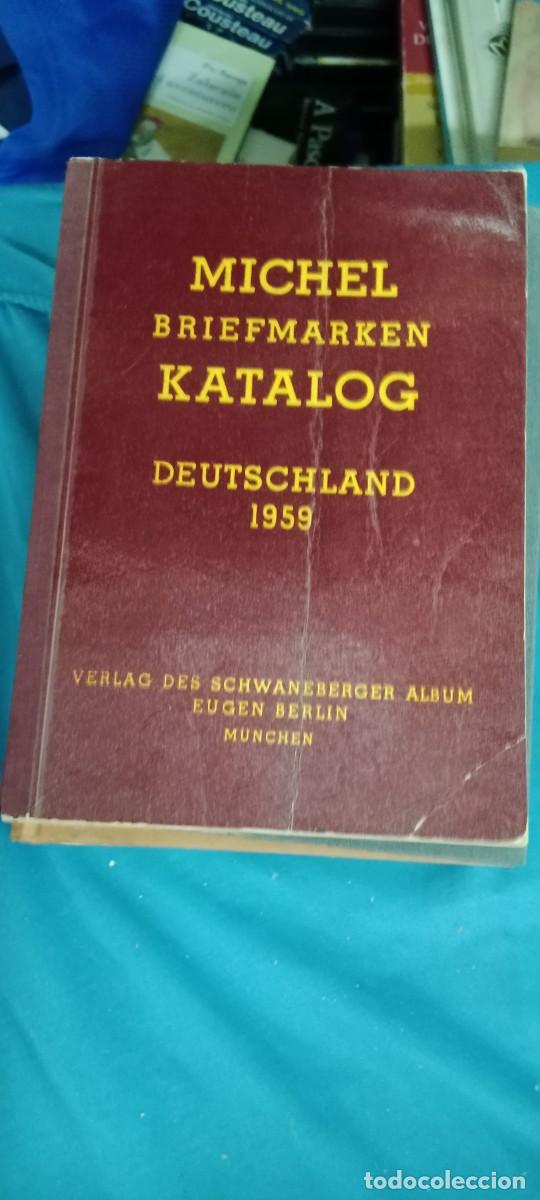 Sellos: MICHEL BRIEFMARKEN-KATALOG 1959 ALEMANIA LIBRO GG-DNI