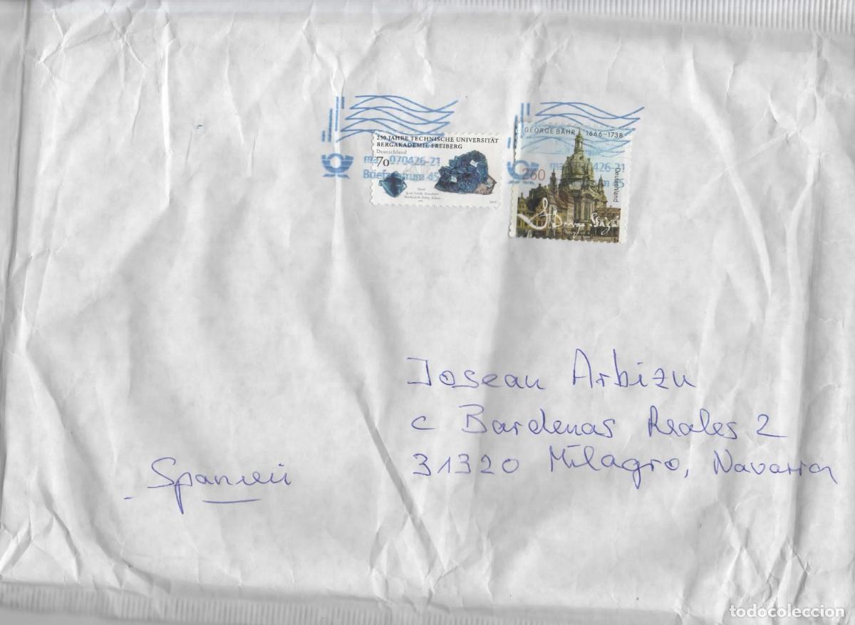 Sellos: ALEMANIA BRIEFZENTRUM 45 ARQUITECTURA MINERAL MINNING
