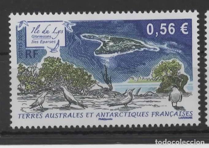 Sellos: ANTARTIDA ANTARCTIC TAAF ILE DU LYS GEOLOGIA AVE
