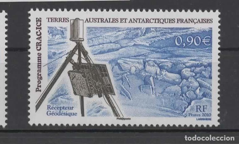 Stamps: ANTARTIDA ANTARCTIC TAAF RECEPTOR GEODESICO FISICA GEOLOGIA GEOLOGY