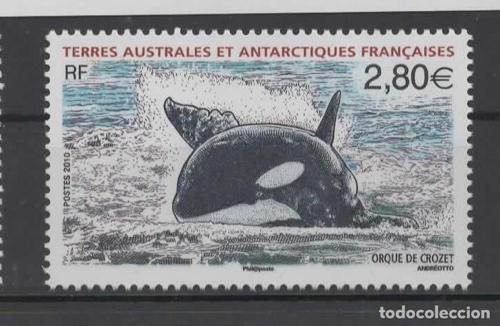 Sellos: ANTARTIDA ANTARCTIC TAAF ORQUE DE CROZET ORCA CETACEO