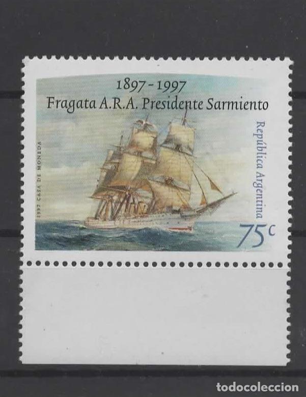 Sellos: ARGENTINA FRAGATA ARA PRESIDENTE SARMIENTO TALL SHIP VELERO