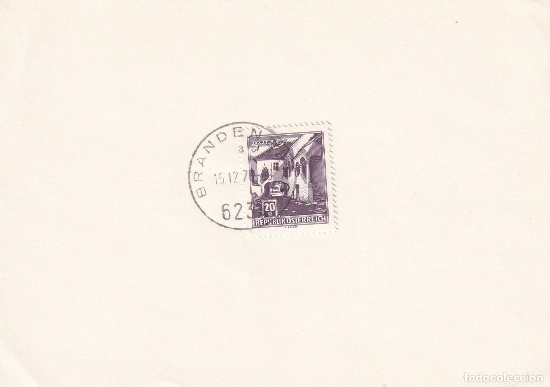Selos: Hojita Austria 1961 - Granja de M&ouml;rbisch - Marcofilia 1975 - Brandenberg