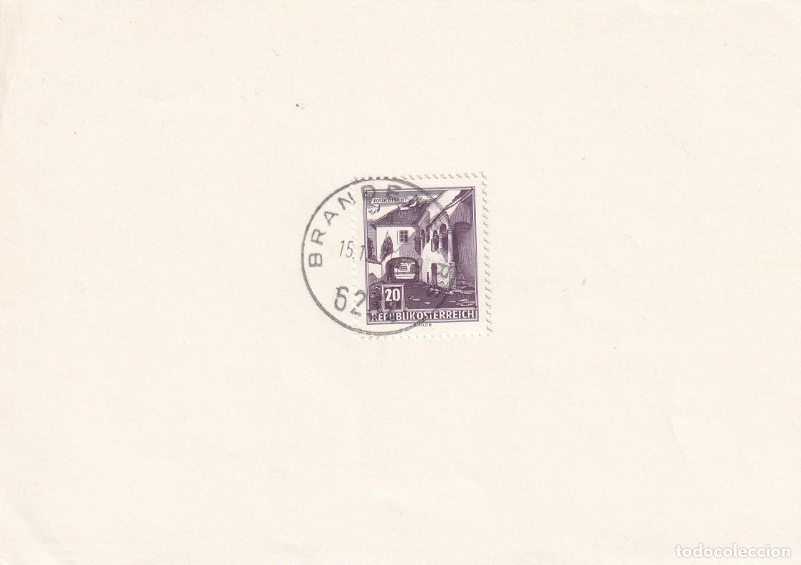 Selos: Hojita Austria 1961 - Granja de M&ouml;rbisch - Marcofilia 1975 - Brandenberg