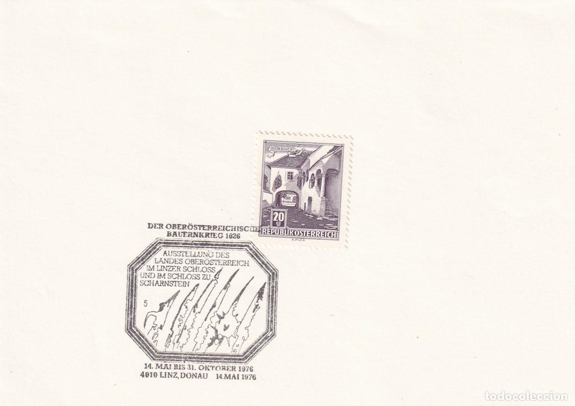 Briefmarken: Hojita Austria 1961 - Granja de M&ouml;rbisch - Marcofilia 1976 Guerra de los Campesinos de Alta Austria