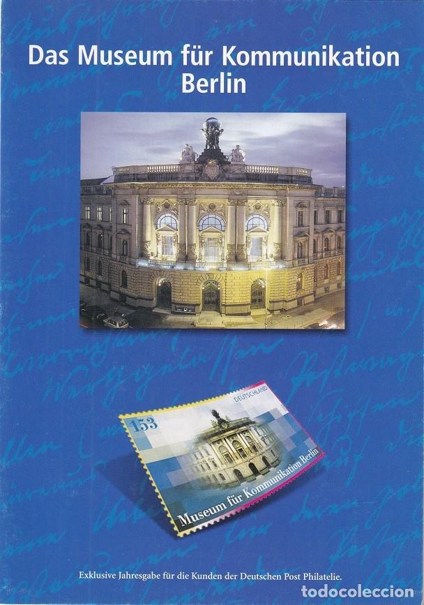 Stamps: D&iacute;ptico Alemania 2002 - Museo de las comunicaciones de Berl&iacute;n - Das Museum f&uuml;r Kommunikation Berlin