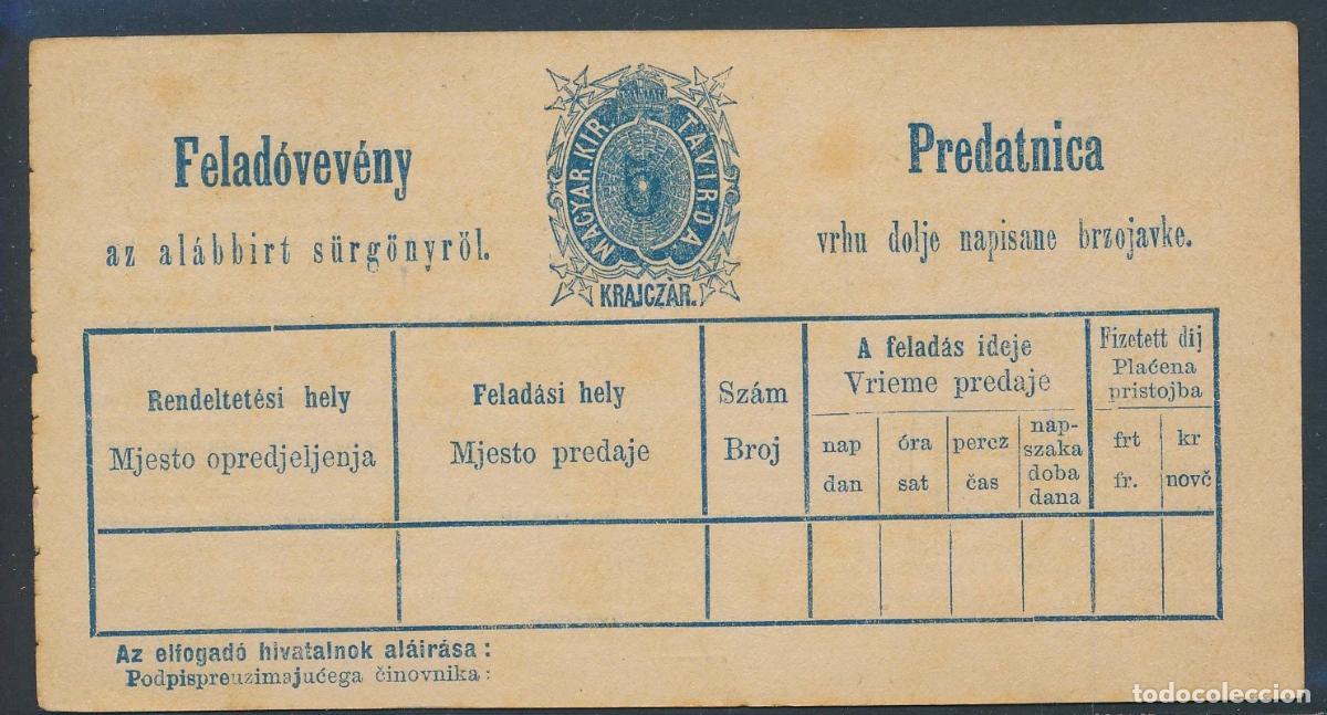 Sellos: HUNGRIA ENTERO POSTAL ENVIO DE TELEGRAMA TELEGRAPH TELEGRAM TELECOM