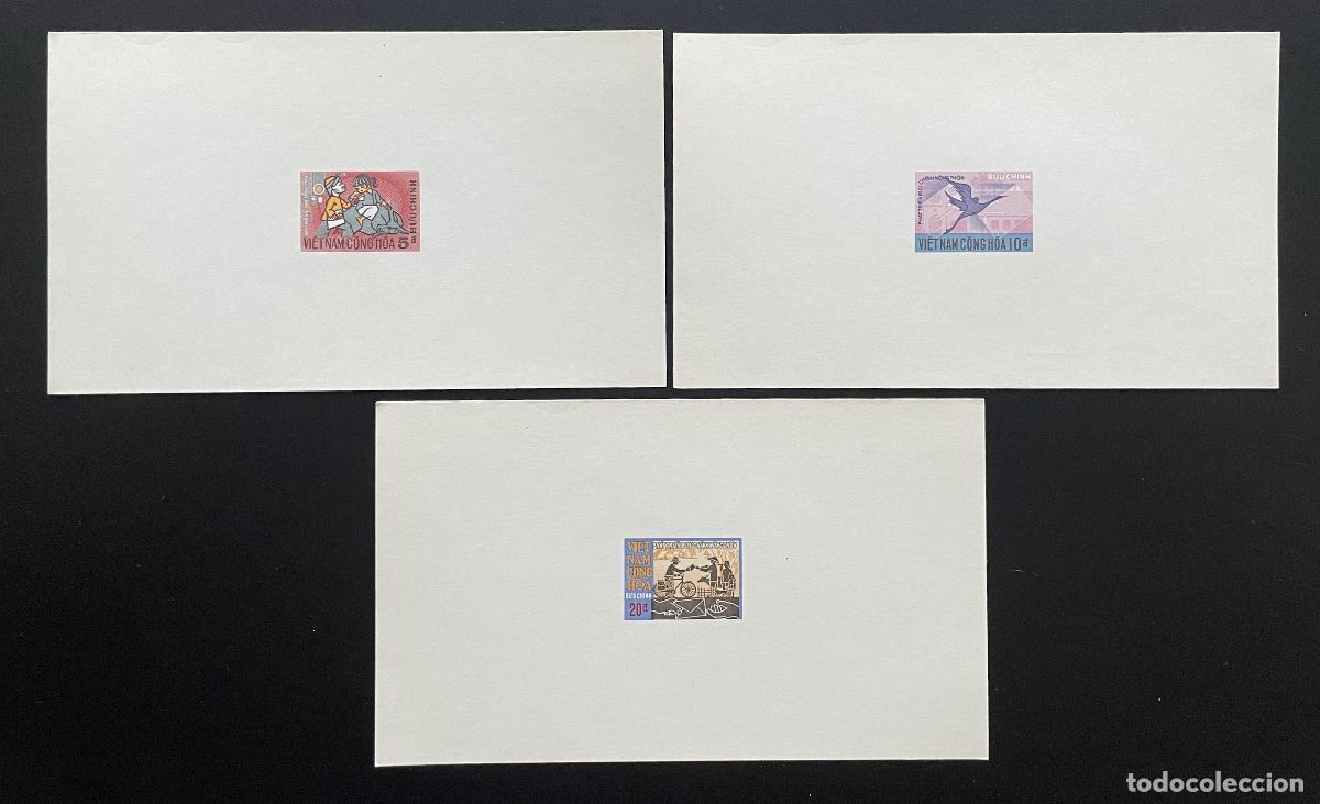 Sellos: Vietnam del Sur 1971 YT 410 - 412 a prueba de lujo rural post bird factor