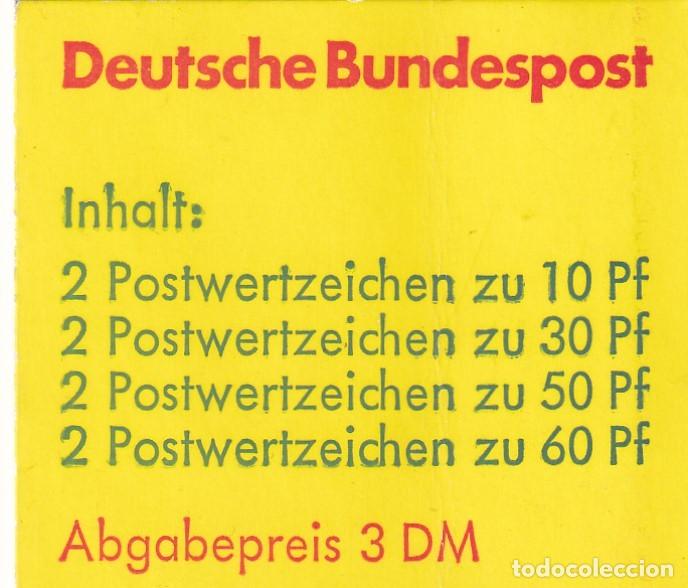 Timbres: Carnet Alemania 1980 - Castillos y palacios - Deutsche Bundespost Abgabepreis 3 DM