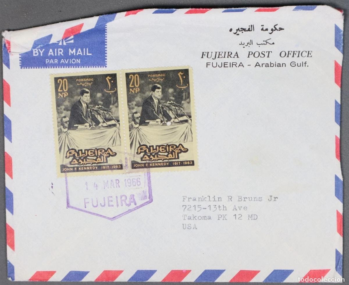 Sellos: FUJERIRA CC A USA 1966 JOHN F KENNEDY