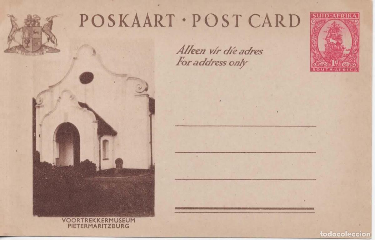 Sellos: SUDAFRICA SOUTH AFRICA ENTERO POSTAL PIETERMARITZBURG