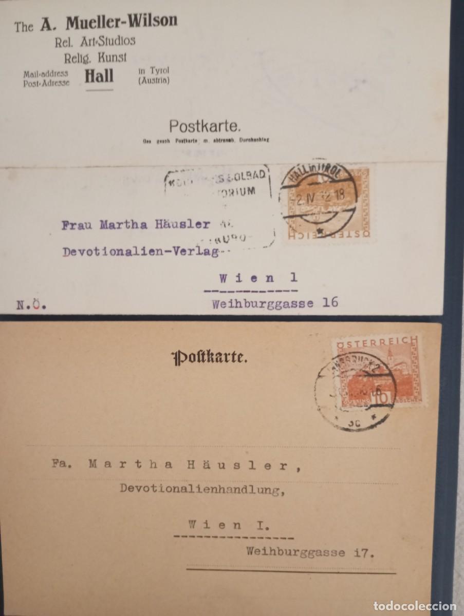 Sellos: AUSTRIA, 1930/32 CORRESPONDENCIA COMERCIAL. VER DESCRIPCI&Oacute;N