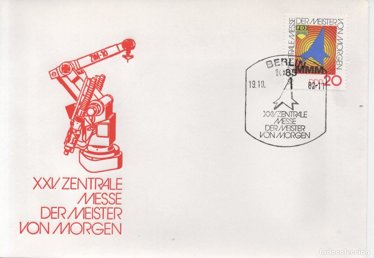 Sellos: ALEMANIA DDR FDC 1982 MESSE DER MEISTER VON MORGEN