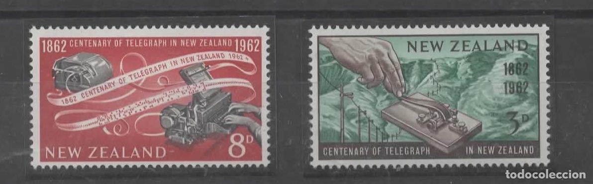 Sellos: NEW ZEALAND TELEGRAFO TELEGRAPH TELECOM