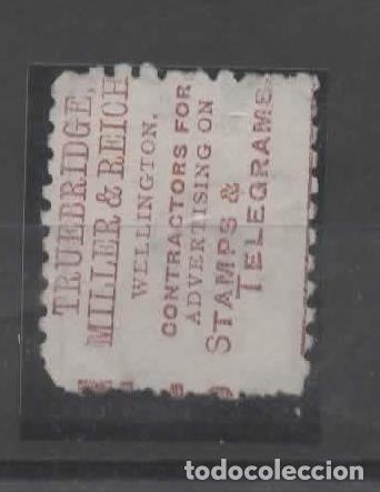 Sellos: NEW ZEALAND SELLOS CON PUBLICIDAD ADVERTISEMENT STAMPS Y TELEGRAMAS TELEGRAM