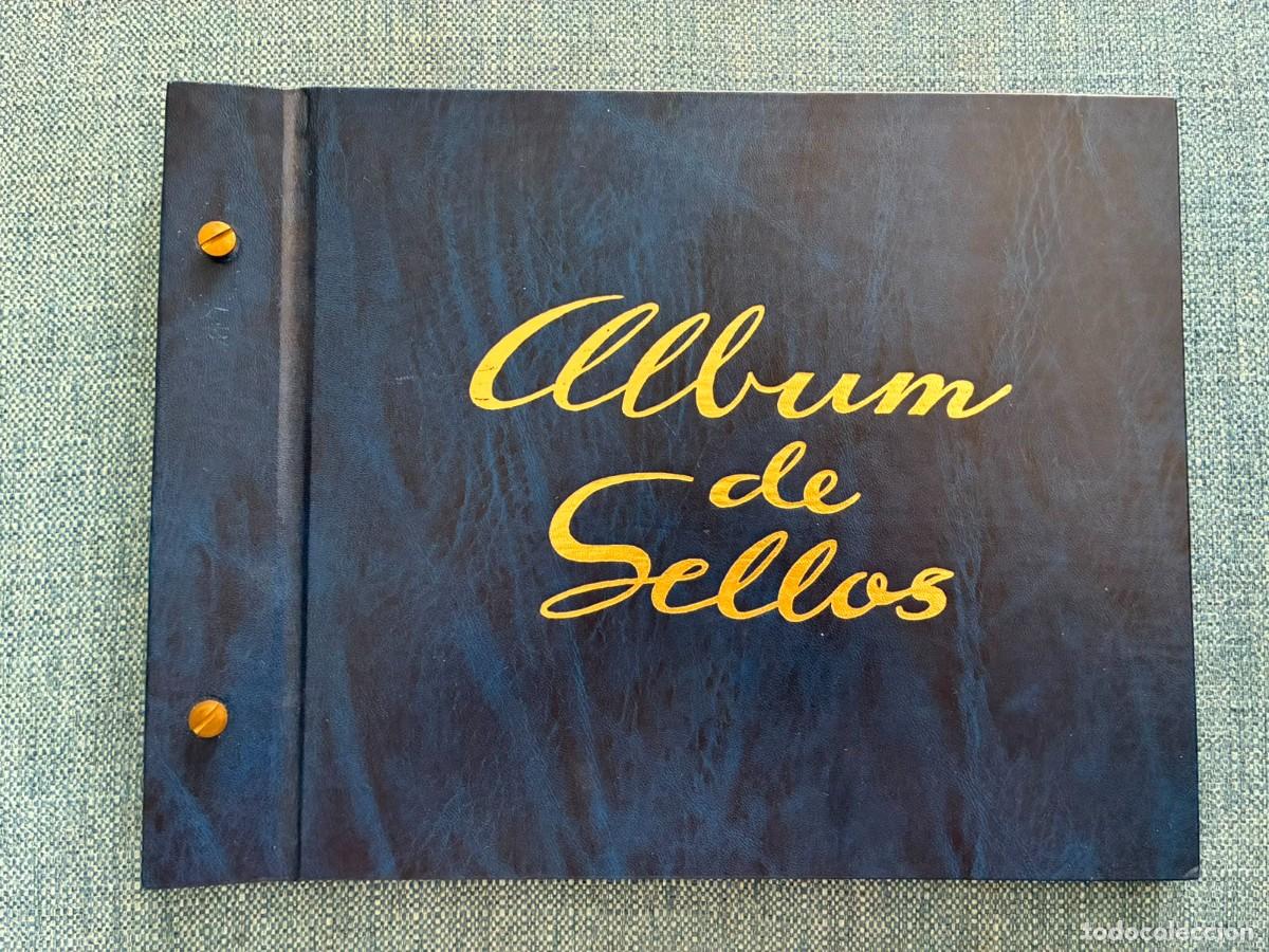 Sellos: &Aacute;lbum antiguo de sellos internacionales &ndash; colecci&oacute;n a&ntilde;os 60/70