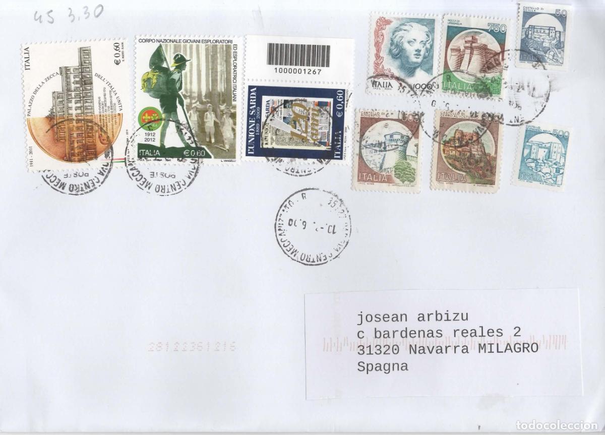 Sellos: ITALIA CC SELLOS CASTILLO PRENSA NEWSPAPER SCOUT ARTE PALAZZO DELLA ZECCA