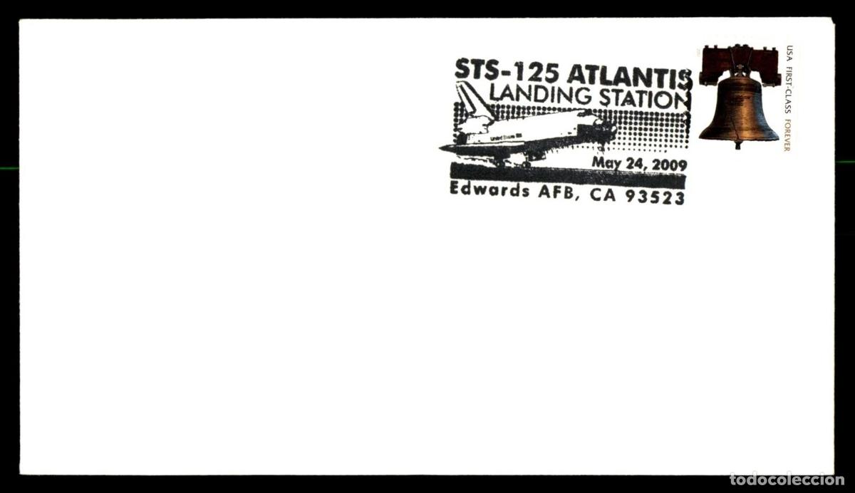 Sellos: ESTADOS UNIDOS USA EDWARDS TRANSBORDADOR ATLANTIS SHUTTLE NASA ESPACIO