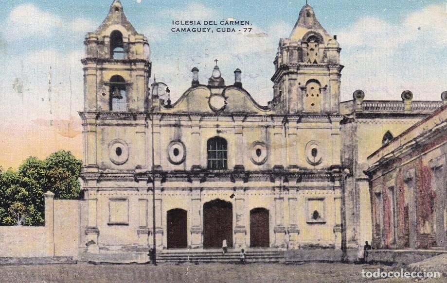 Timbres: Iglesia del Carmen Camaguey Cuba - Reutilizada DDR - Sin dentar 15 Jahre DDR - Sorgi&auml;ltig stempeln