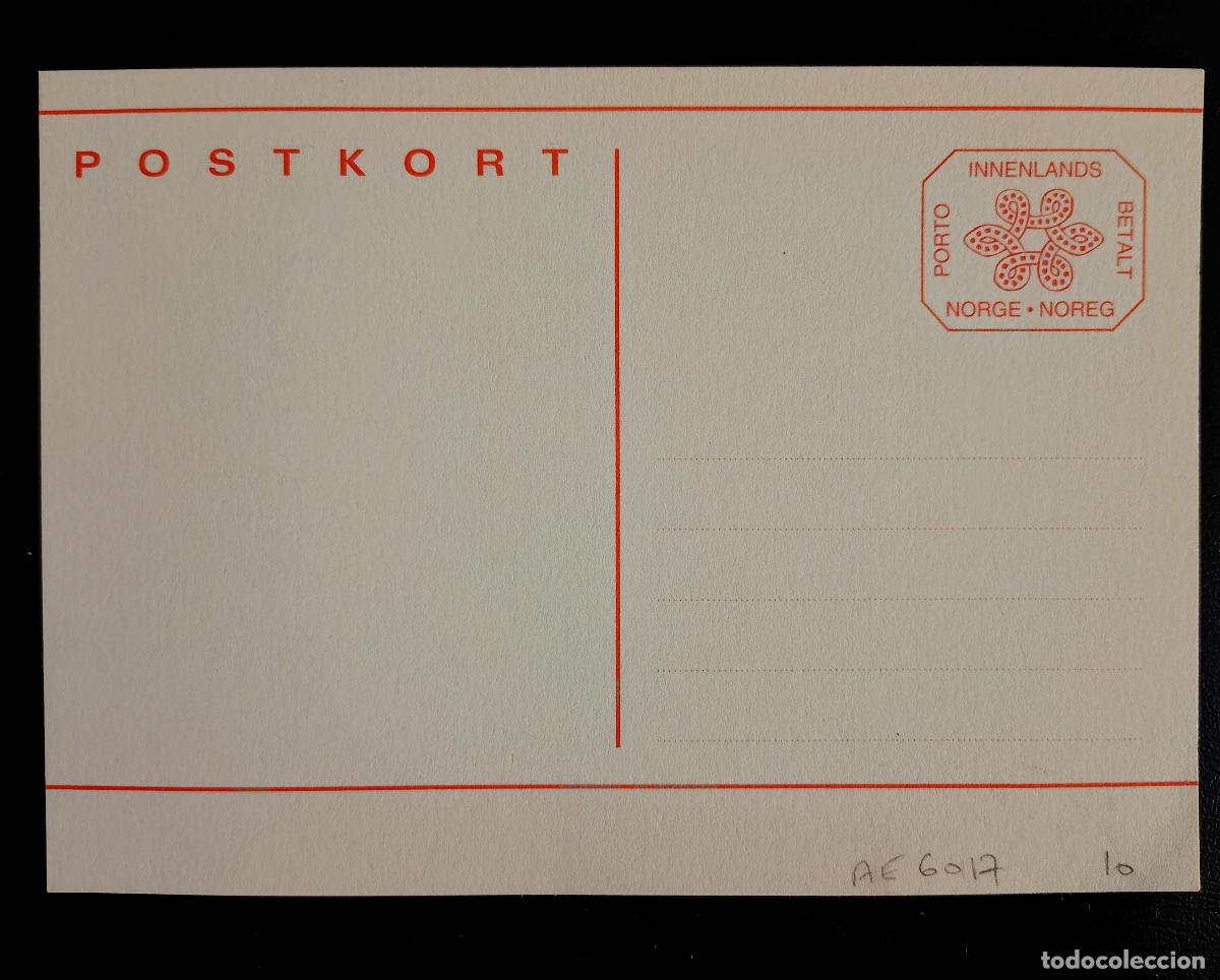 Sellos: Noruega completo postal postkort porte pagado interior nuevo
