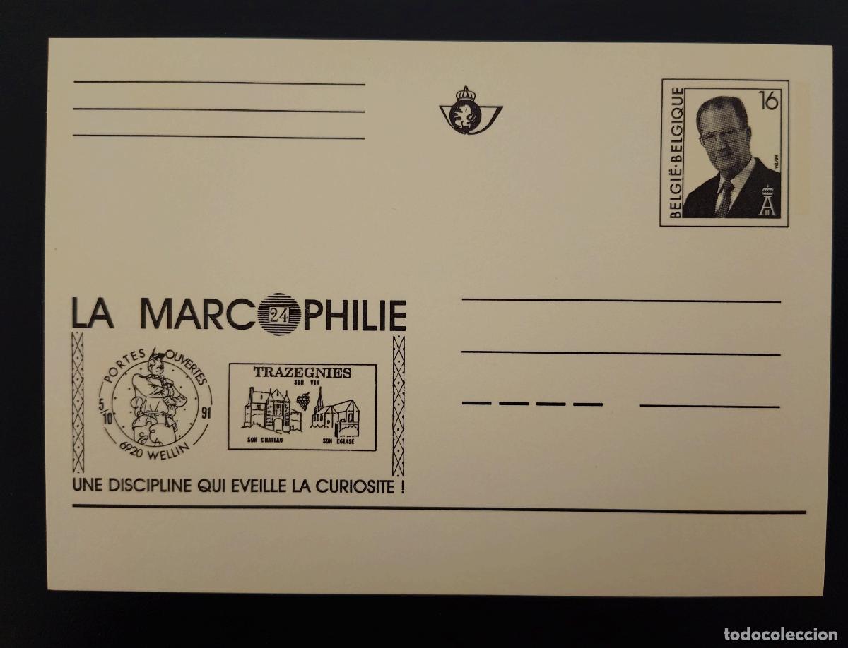 Sellos: B&eacute;lgica postal completo La Marcofilia 24 Trazegnies matasellos Wellin 1991