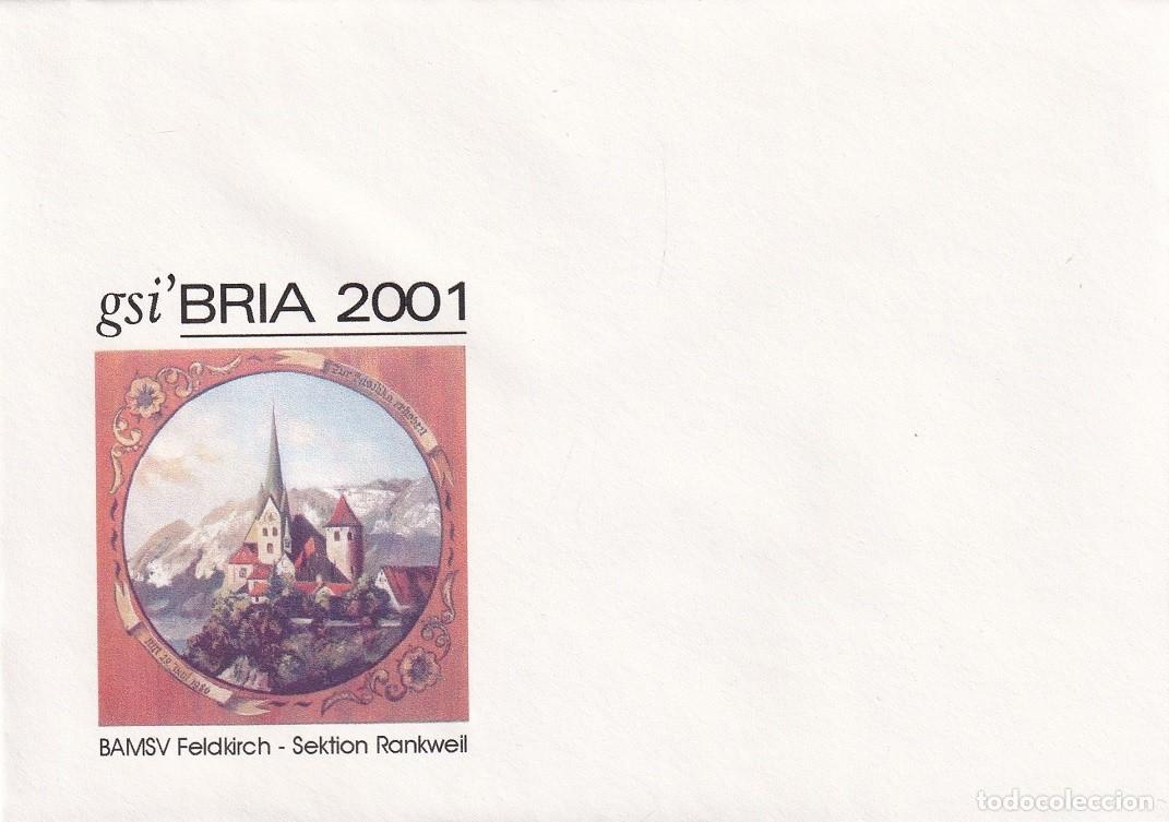 Sellos: Sobre ilustrado Austria 2001 - gsi'BRIA 2001 - Iglesia de de Rankweil (Liebfrauenkirche) - Colecci..