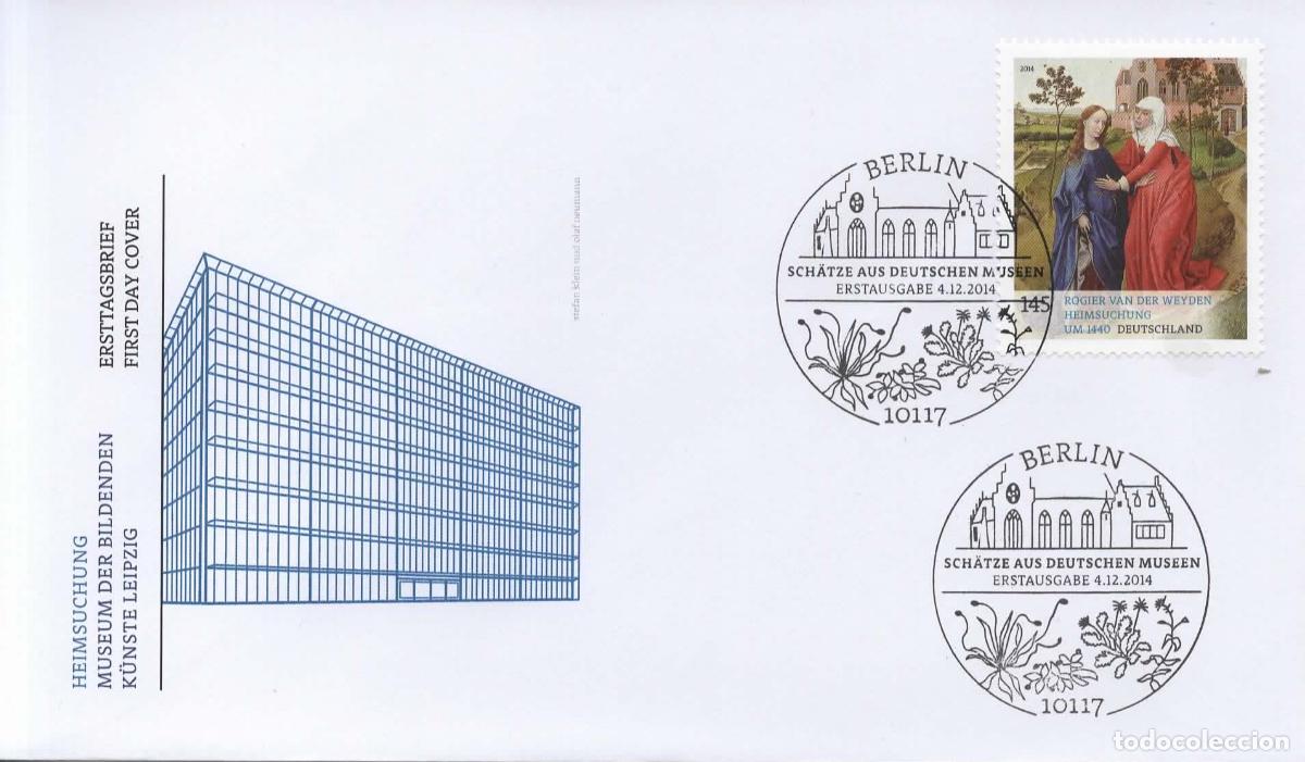 Sellos: ALEMANIA FDC ROGIER VAN DER WEYDEN PINTURA FLAMENCA ARTE