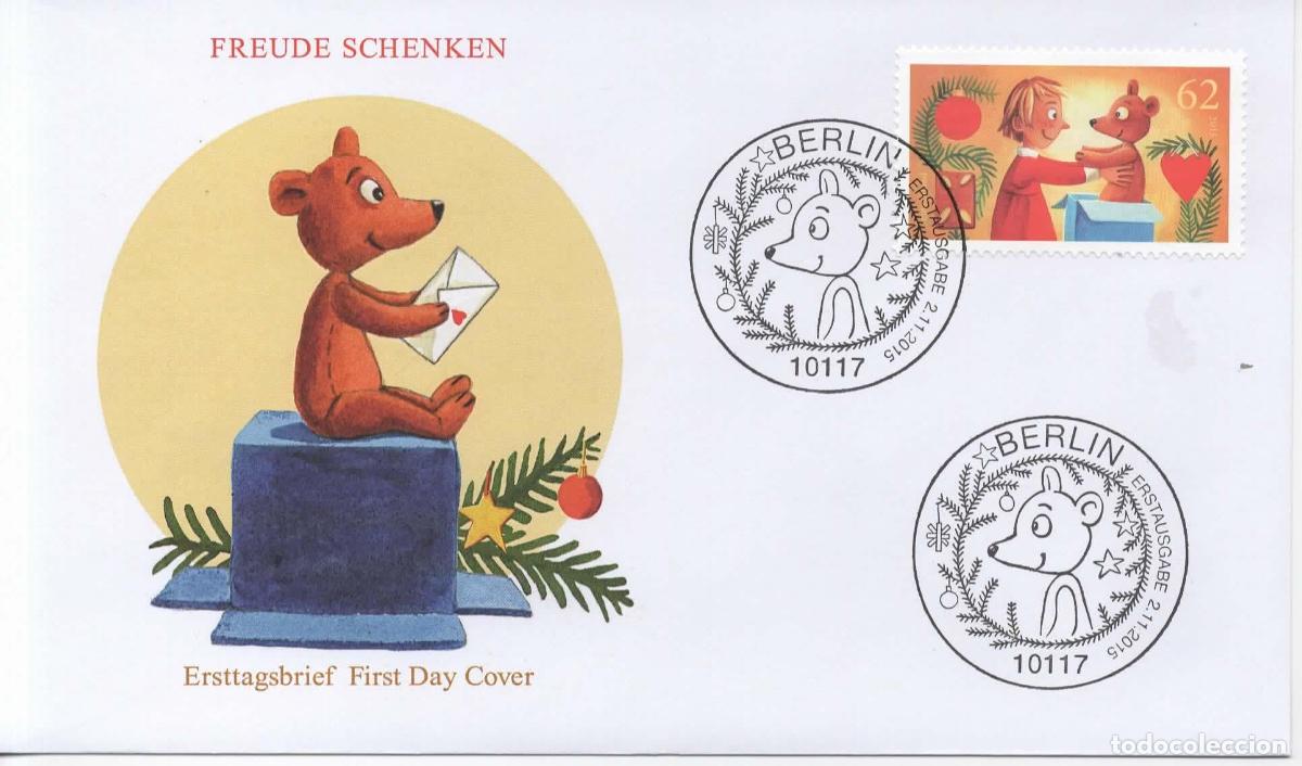 Sellos: ALEMANIA FDC BERLIN JUGUETE PELUCHE TOY