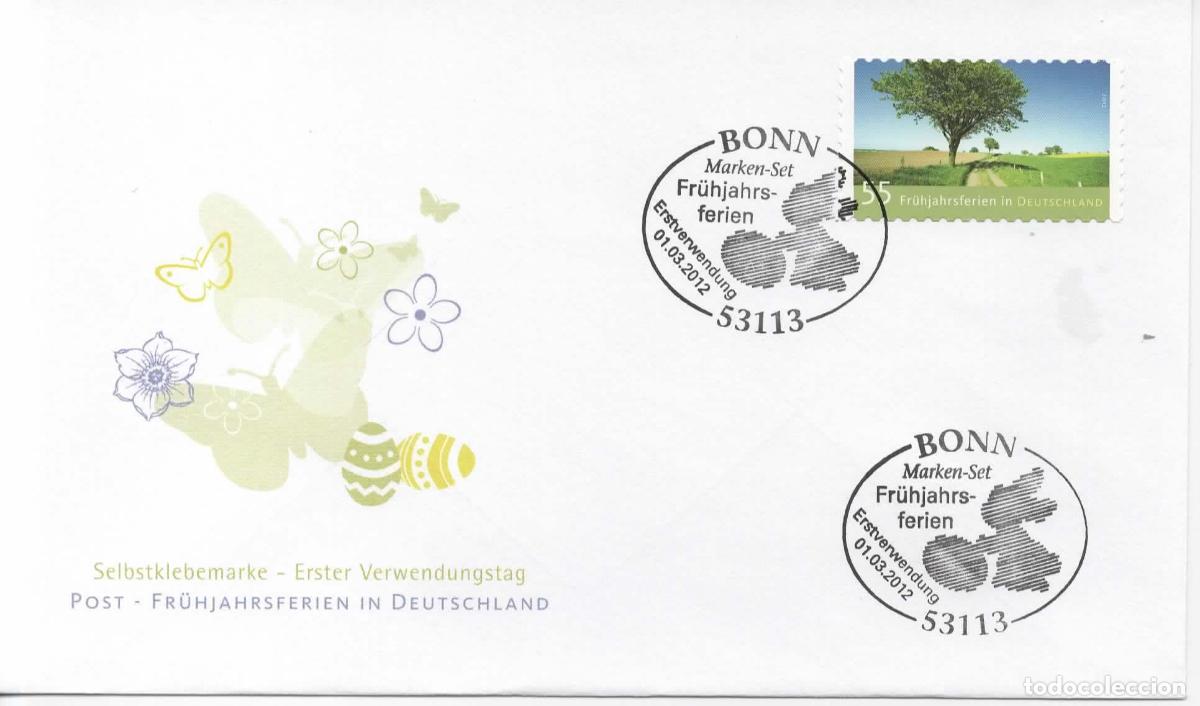 Sellos: ALEMANIA FDC BONN ARBOL TREE