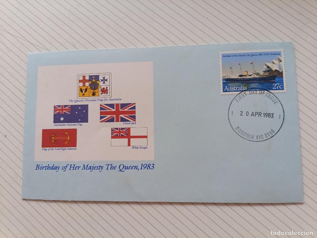 Sellos: Australia 1983 Sobre de primer d&iacute;a