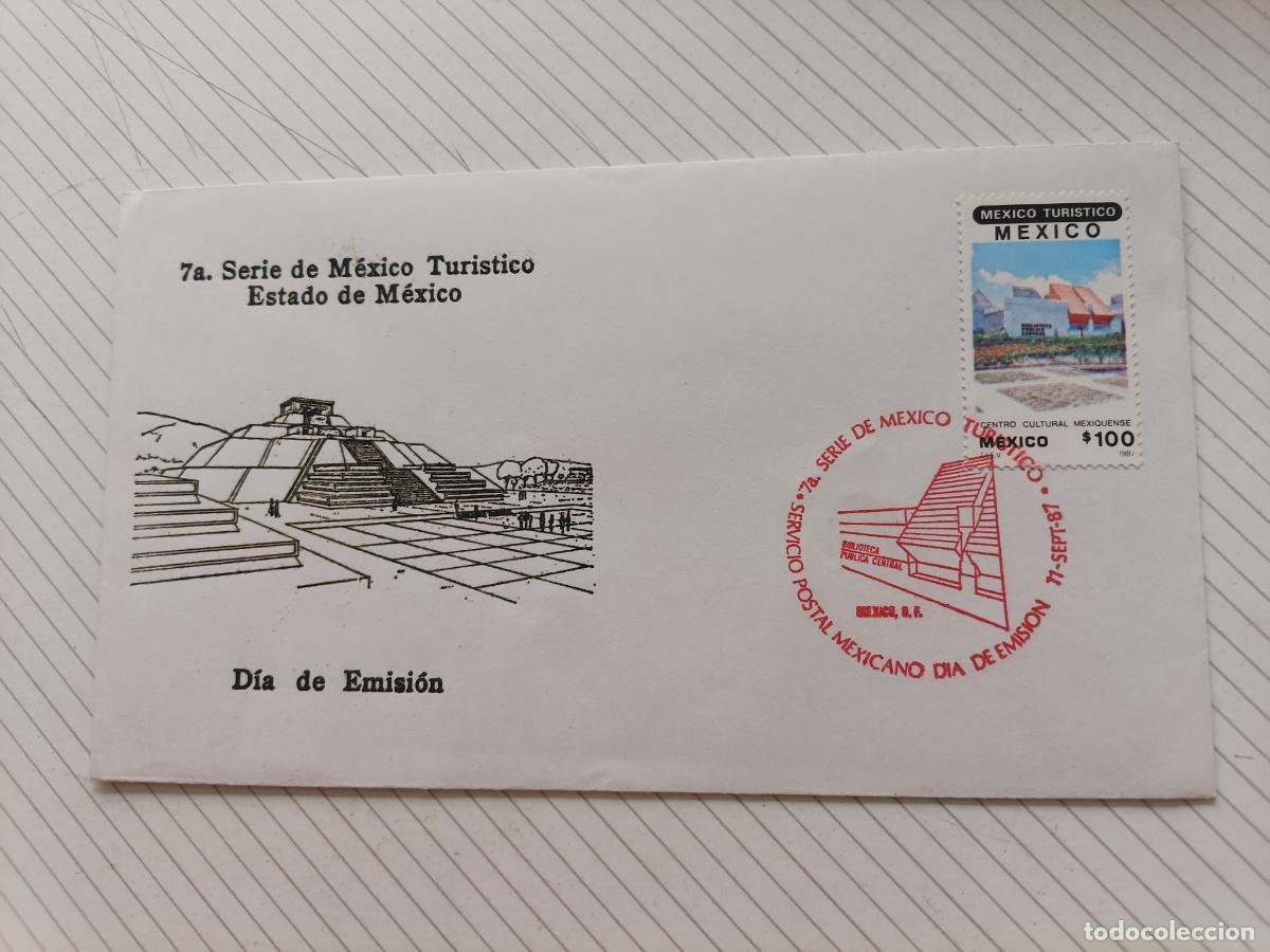 Sellos: M&eacute;xico 1987 Sobre de primer d&iacute;a