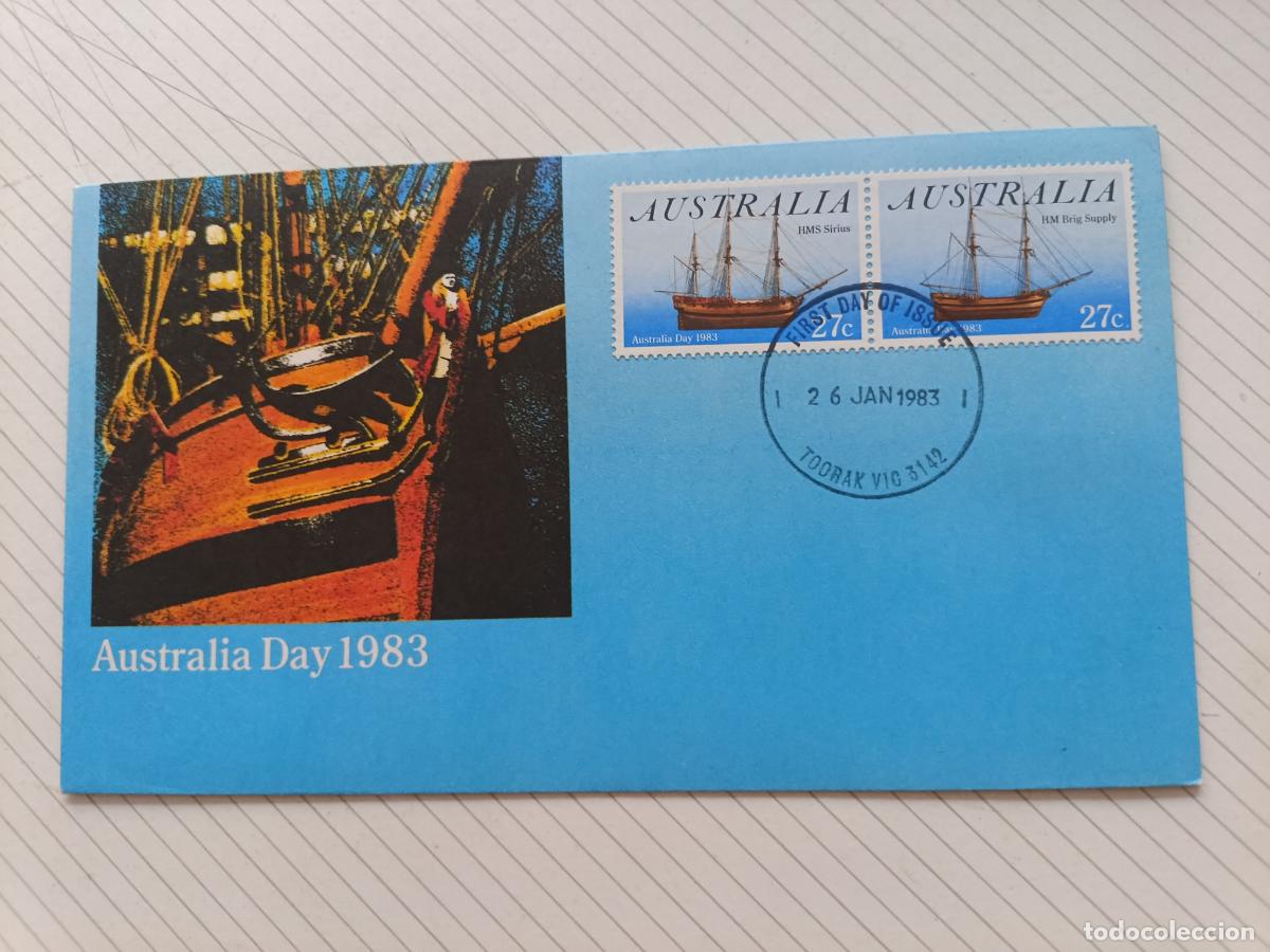 Sellos: Australia 1983 Sobre de primer d&iacute;a