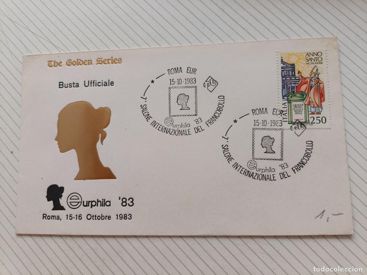 Sellos: Vaticano Sobre de primer d&iacute;a 1983