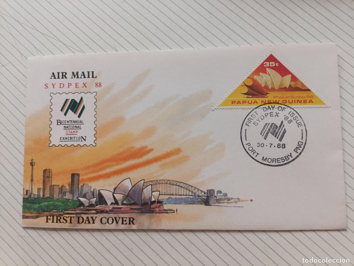 Briefmarken: Pap&uacute;a Nueva Guinea 1988 Sobre Primer d&iacute;a