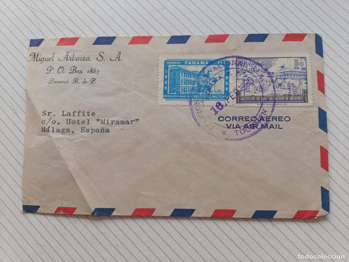 Sellos: Panam&aacute;. Correo a&eacute;reo