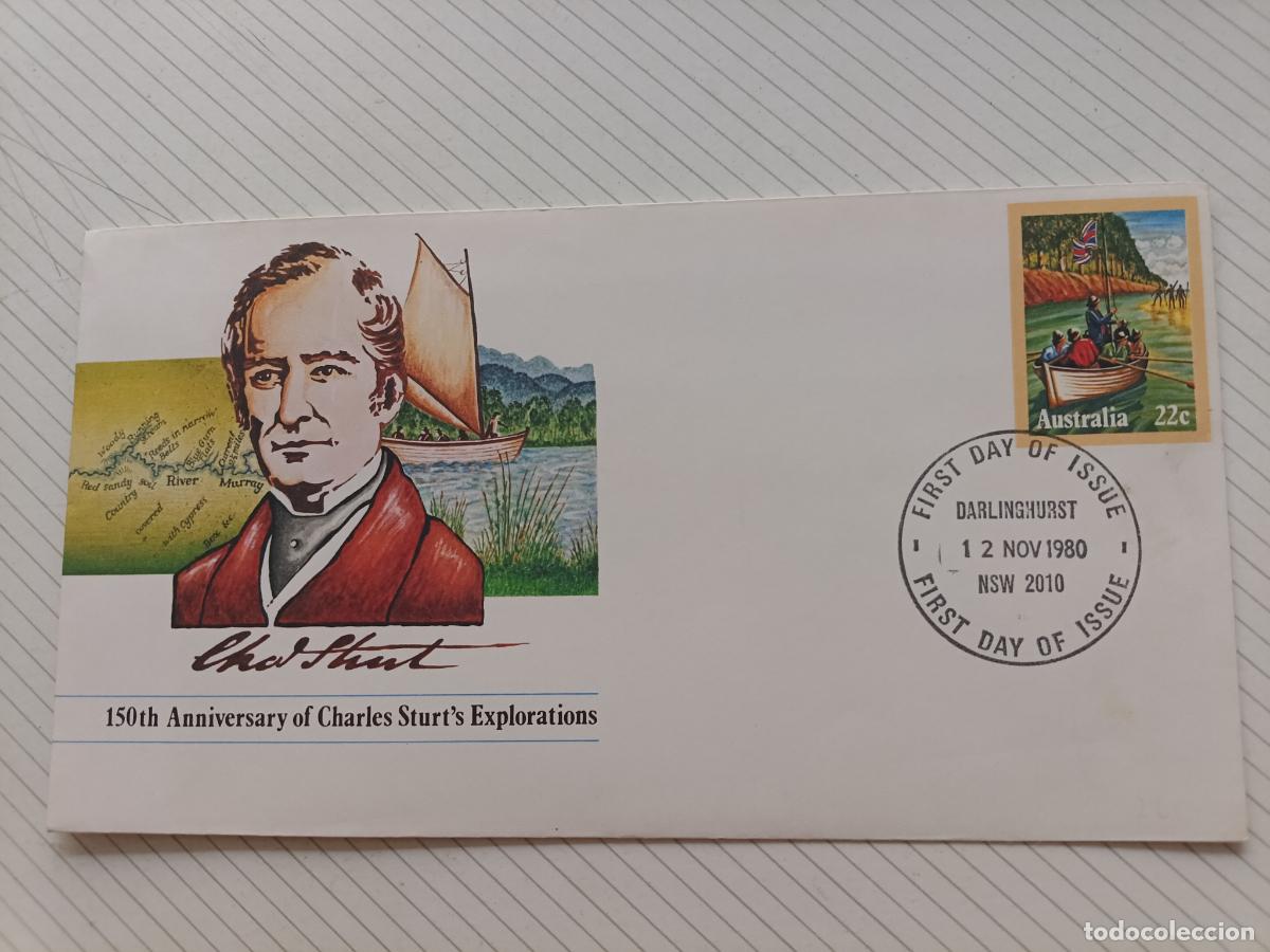 Stamps: Australia 1980 Sobre ilustrado de primer d&iacute;a
