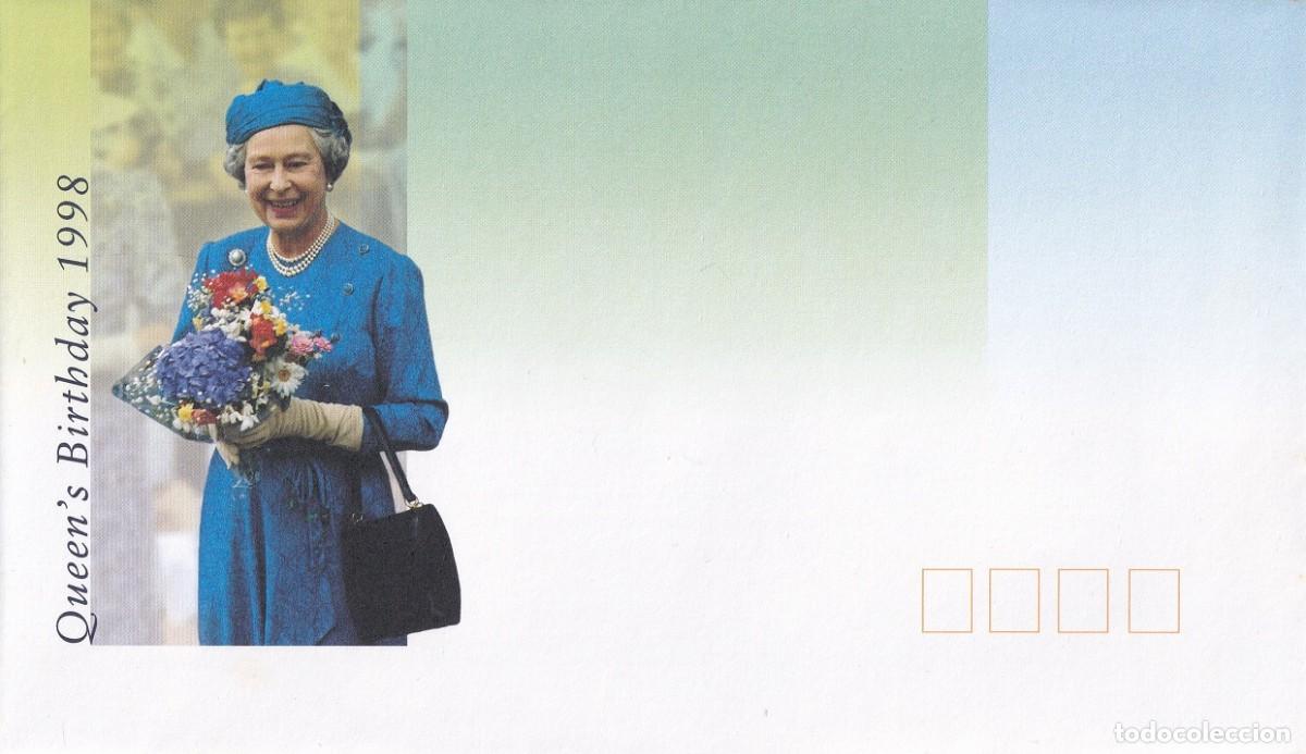 Sellos: Sobre Oficial Australia 1998 - Cumplea&ntilde;os Reina Isabel II - Sin Sellar / Queen's Birthday 1998